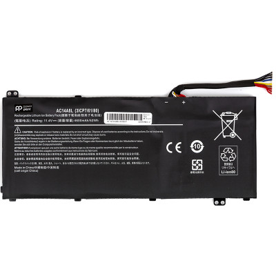 Акумулятор до ноутбука Acer Aspire V15 NITRO (AC15B7L) 11.4V 4600mAh (NB410415) Вінниця - фото 1