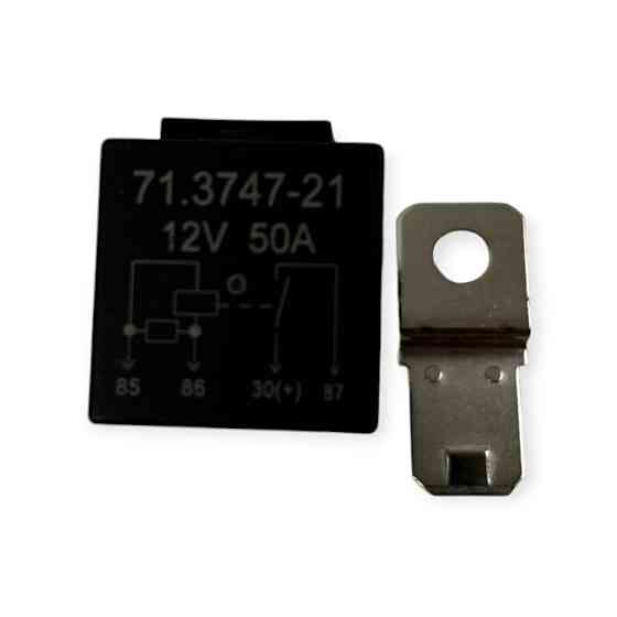 Реле контакта 12В 50А ГАЗ 3302, 53, 2110, 2111, 2112 стартера (с креплением) с резистором 4 Мукачево