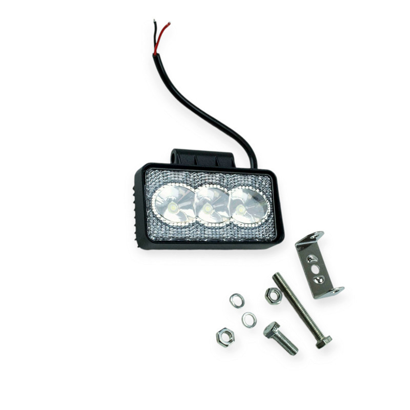 Фара LED прямоугольная 110х60х50 (Д В Ш) 9W дальний дополнительная Мукачево - изображение 1