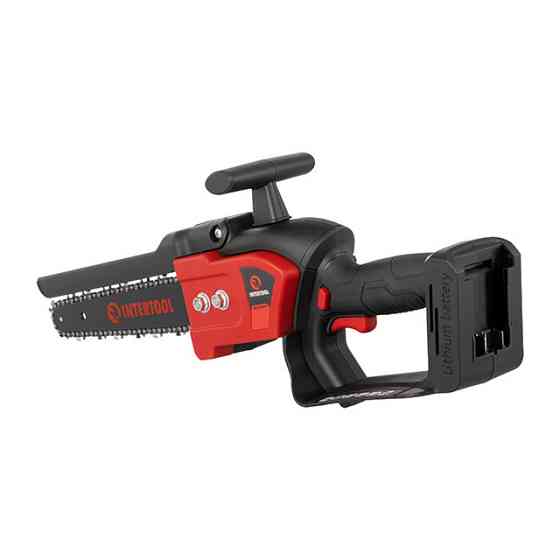 Пилка цепная аккумуляторная INTERTOOL WT-9210, 20 В, шина 20 см, 7,5 м/с, без ЗУ и АКБ, STORM - для дачи и сада Львов
