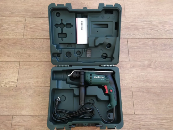 Ударний дриль Metabo SBE 650 з швидкозатискним патроном в кейсі (600742500) Київ