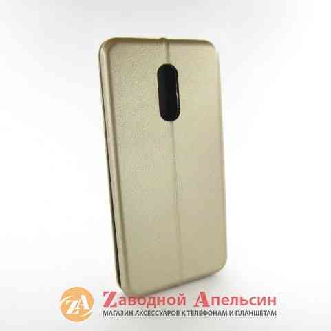 Чехол книжка Xiaomi Redmi 5 Aspor Case gold Одесса