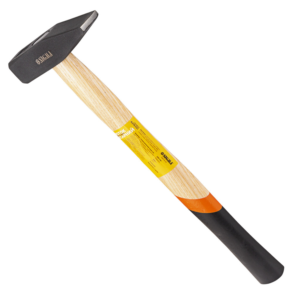 Sigma Молоток 500г слесарный деревянная рукоятка (дуб) SIGMA (4316351) Коломыя - изображение 4