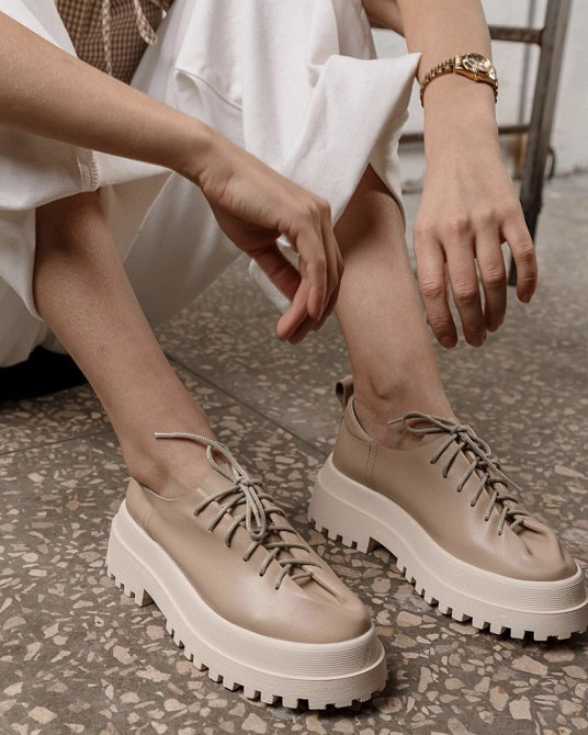 RONE Туфлі жіночі RONE Астра-7 капучіно (весна-осінь, шкіра натуральна) (4408) Коломыя - изображение 3