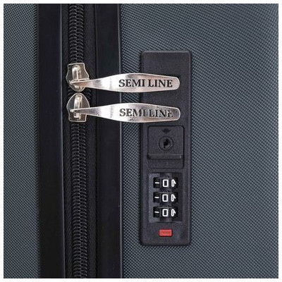 Чемодан Semi Line 20" S T5859-1 Navy-Green (DAS303212) Винница - изображение 7