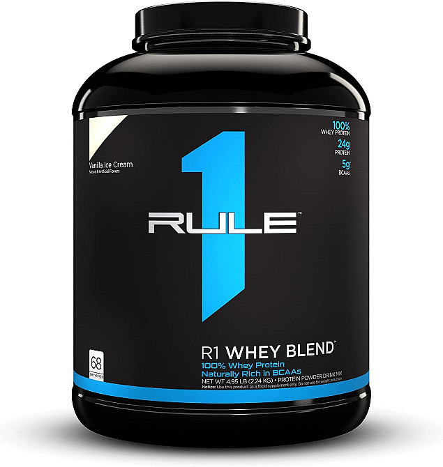 Протеїн Rule One Whey Blend 2.27 кг Vanilla Ice Cream Луцьк - фото 1