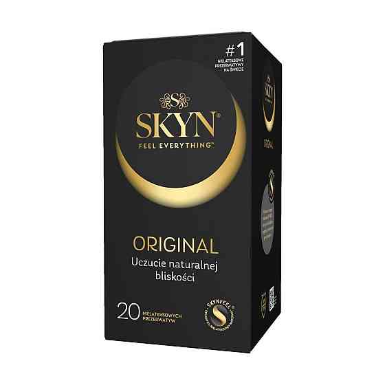 Безлатексні преміум-презервативи SKYN Original 20 шт Sex Aura Київ