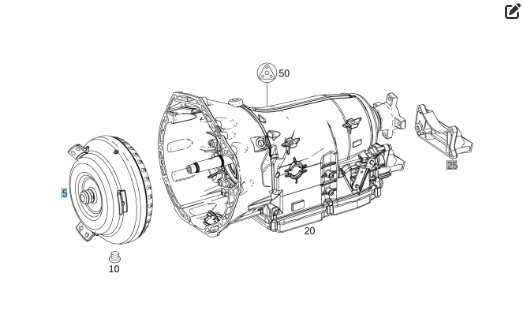 Mercedes-Benz  A9032500102 Гідротрансформатор АКП 722.680 Одеса