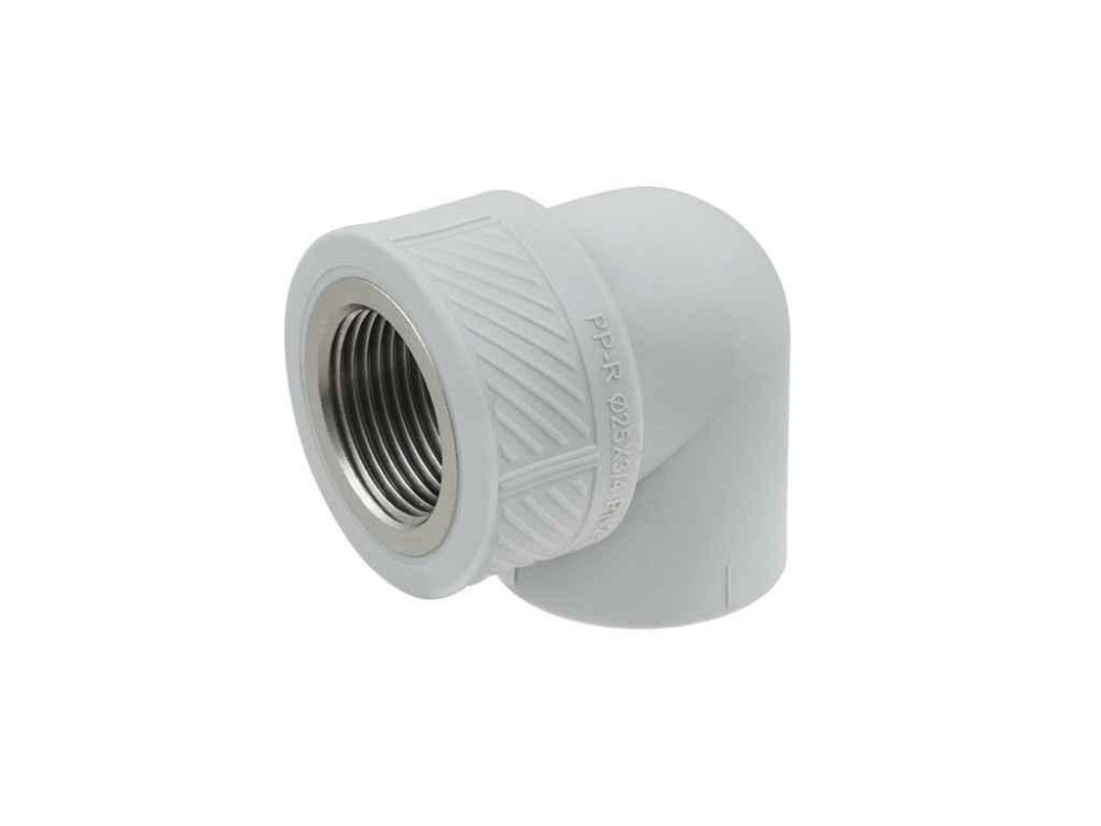 Кут 1/2 90° d=25мм PPR з РВ, RFU2501 ТМ RAFTEC Київ - фото 1