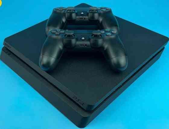 Playstation 4 Slim 500 ГБ, Два джойстики. Харьков