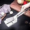 Кухонные щипцы из нержавеющей стали 26 см для гриля, барбекю, мяса, овощей, рыбы и хлеба Киев - изображение 8