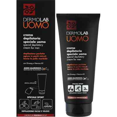 Крем для депіляції Dermolab Uomo Для чоловіків 200 мл (8009518392784) Вінниця