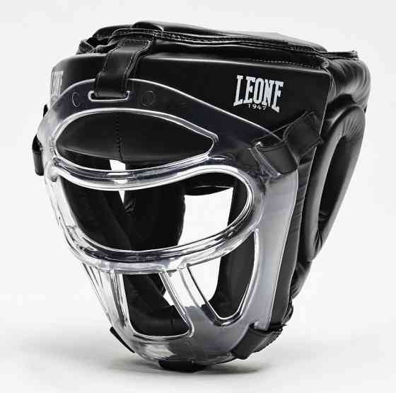 Боксерський шолом Leone Plastic Pad Black M/L Кам'янське