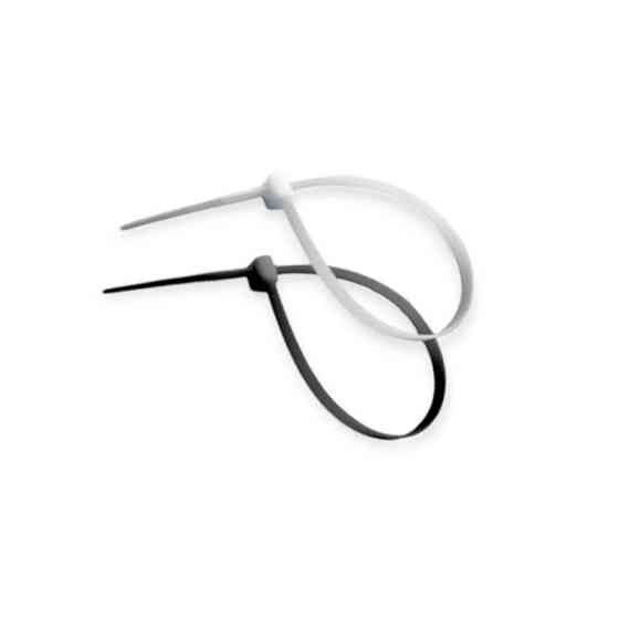 Хомут 400 x 4,8 чорний пластиковий Мукачево