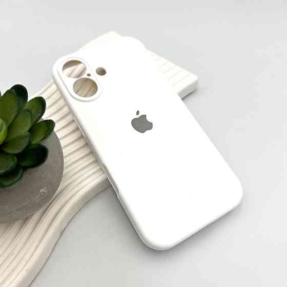 Чохол для смартфона Silicone Full Case AA Camera Protect for Apple iPhone 17 8,White Київ