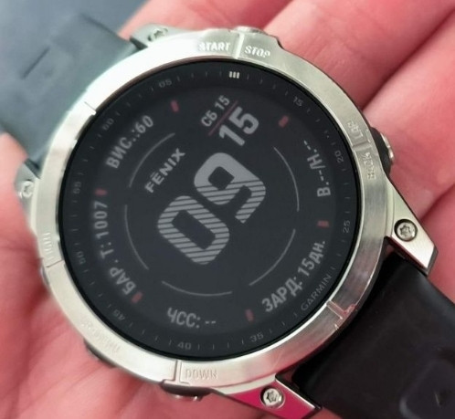 Топовий Смарт -Часы Garmin Fenix 7 Silver Киев - изображение 5