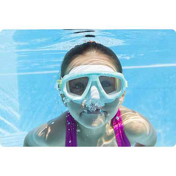Маска для плавання Bestway 22011 бірюзова Київ