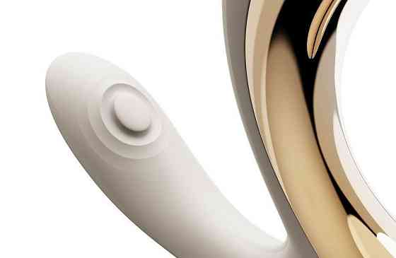Вібратор-пульсатор з вакуумною насадкою Zalo – Talis G-Spot PulseWave Vibrator Ivory White Sex Aura Київ