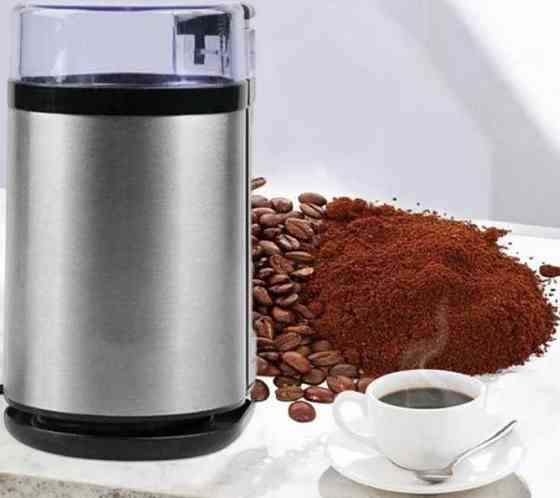 Мощная електическая кофемолка для дома Rainberg RB 2205 600 Вт. Киев