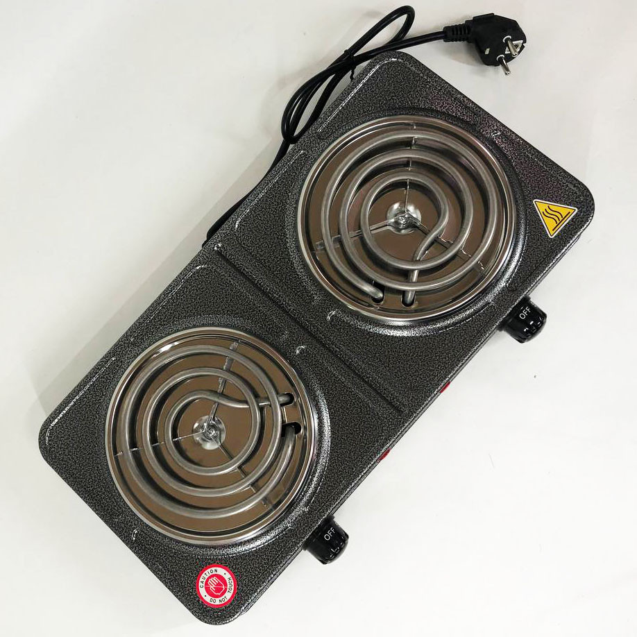 Качественная настольная электроплита Domotec MS-5802 1000 Вт, Дисковая плита для дома OW-18 Львов - изображение 2