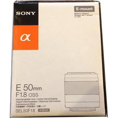 Об'єктив Sony 50mm f/1.8 Black for NEX (SEL50F18B.AE) Вінниця - фото 6