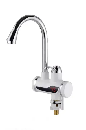 Проточный водонагреватель для кухни WEZER SDR-A07PT белый с датчиком темп. Киев