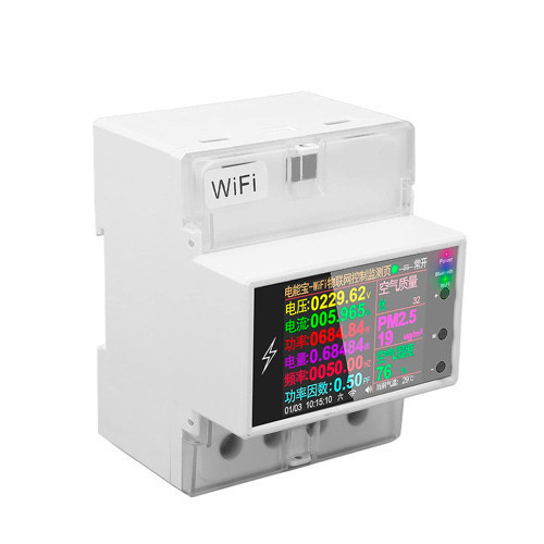 Wi-Fi счетчик электроэнергии Atorch AT4PW 220В 100А DIN умный монитор с защитой Киев - изображение 3