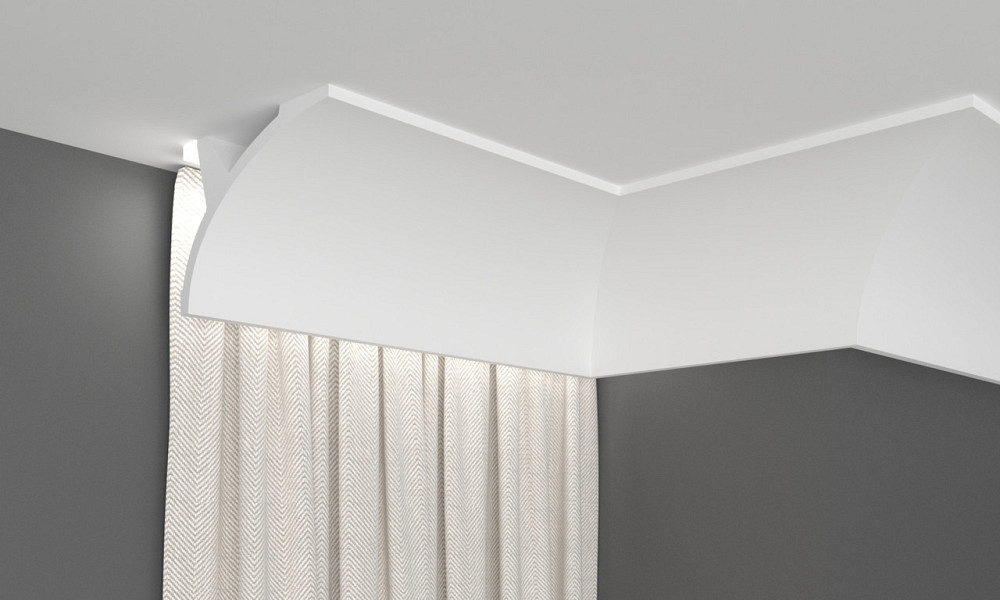 Карниз полиуретановый гладкий Gaudi Decor P 963 Днепр - изображение 7