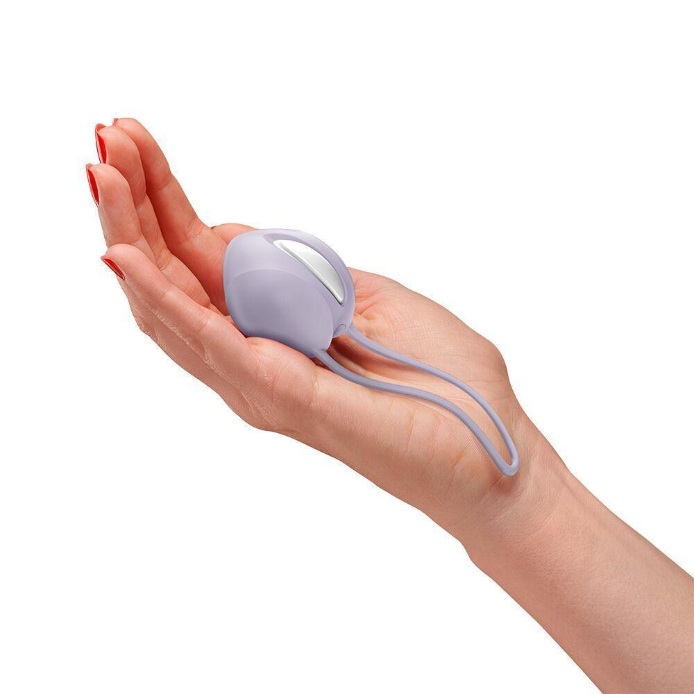 Вагінальна кулька Fun Factory SMARTBALL UNO Purple, одинарна, діаметр 3,6 см Sex Aura Київ - фото 6