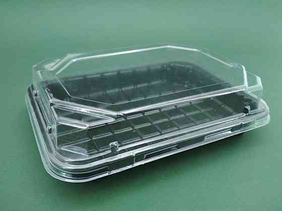 Упаковка для суші з кришкою ПС-63ДЧ 16,8*11,5 см 50 шт/уп Харків