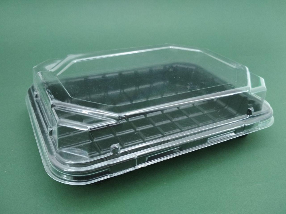 Упаковка для суші з кришкою ПС-63ДЧ 16,8*11,5 см 50 шт/уп Харків - фото 1