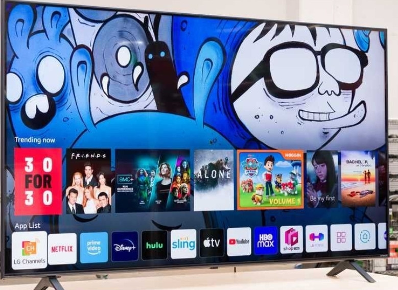 Телевізор Безрамний: 65" 4K NANOCell Smart LG 65NANO753Q. Київ - фото 1