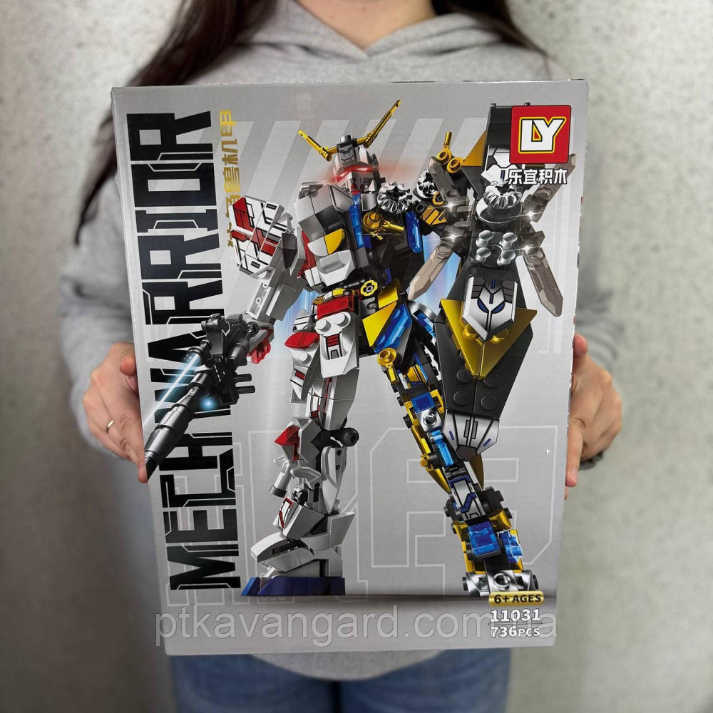 Конструктор робот-трансформер 736 деталей MechWarrior 11031 Хмельницький - фото 1