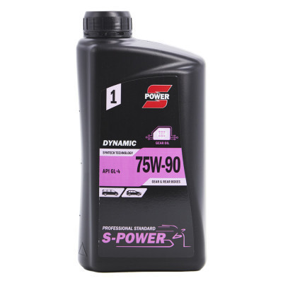 Трансмиссионное масло S-POWER DYNAMIC 75W90 GL-4 1л Винница - изображение 1