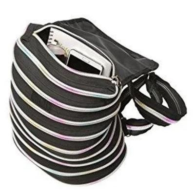 Рюкзак шкільний Zipit Zipper Black Rainbow Teeth (ZBPL-10) Вінниця - фото 4