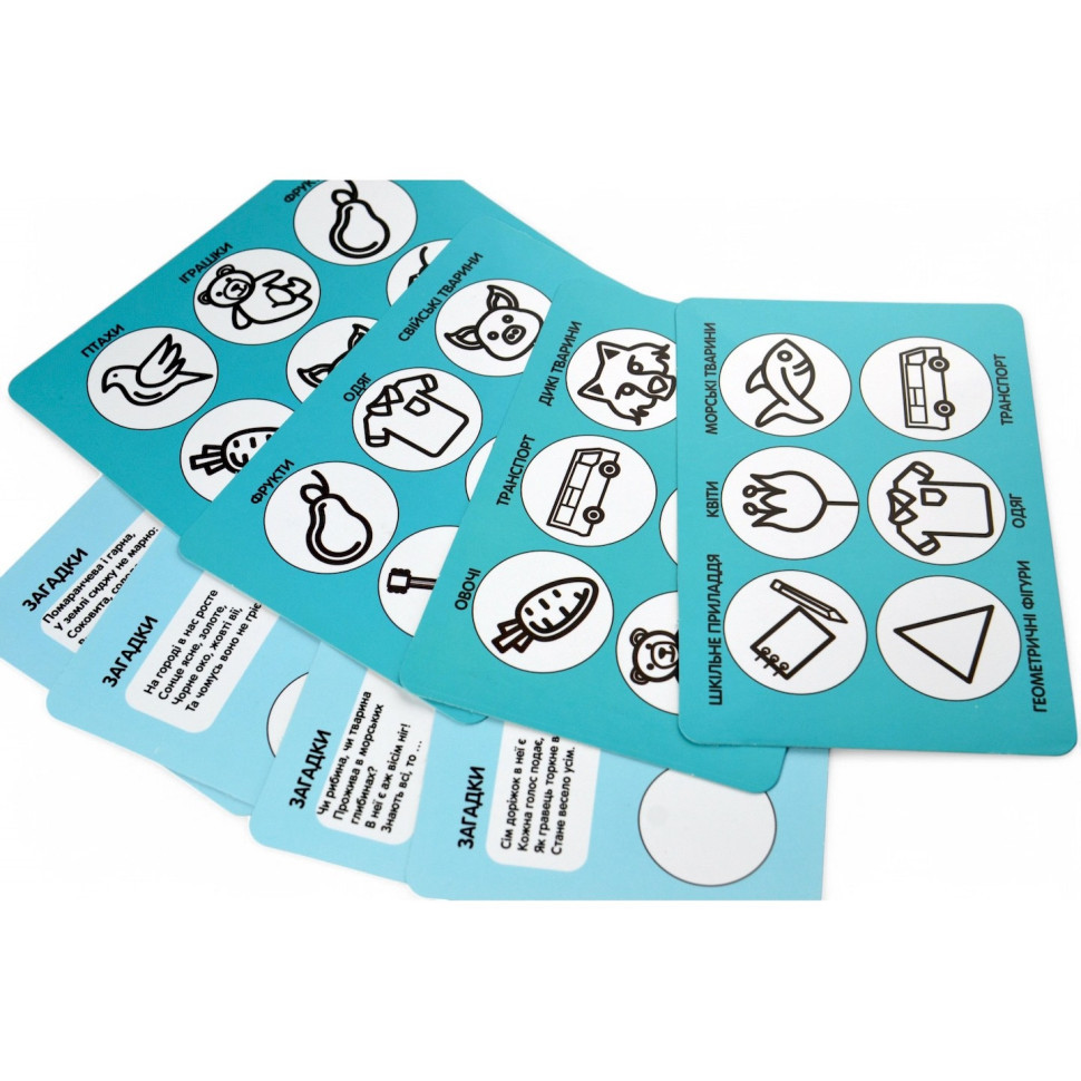 Дитяче лото "Асоціації" 2255-UM 6 полів, 84 фішки Вінниця - фото 3