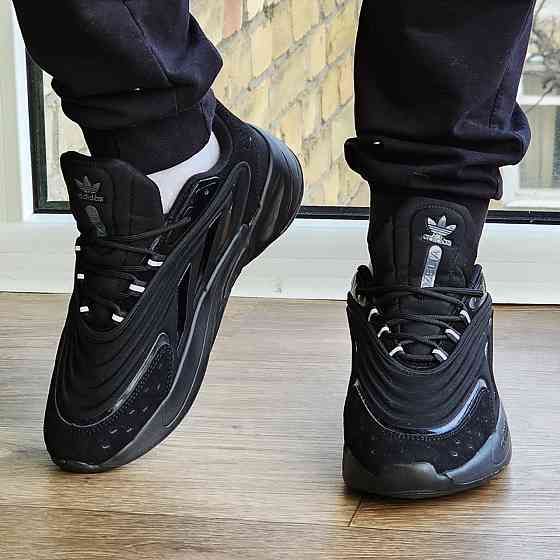 Кросівки Чоловічі Adidas Ozelia Чорні Адідас з Амортизацією Для Біго (розміри: 41,42,43,44,45) — 37-4 Дніпро