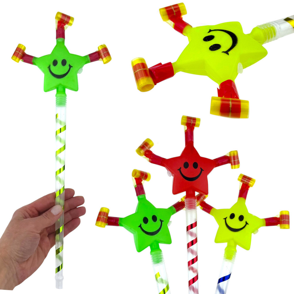 Гудок святковий палиця велика 40 шт Київ - фото 1