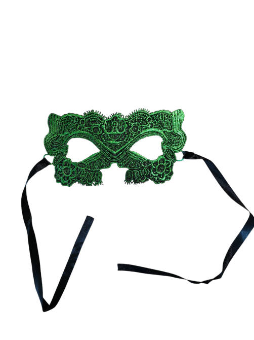 Маска венеціанська Кажан one size зелений Київ - фото 1