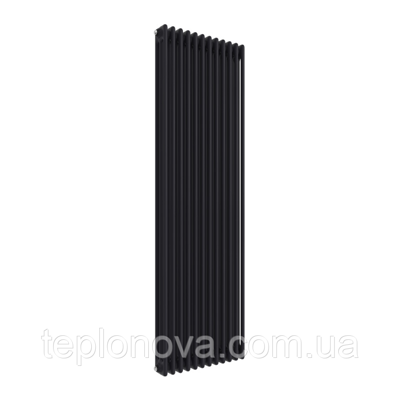 Дизайнерський радіатор 1800/560 (мм) чорний мат IDEALE VIOLA (бічне підключення) 13 12/1800/560 Чернівці - фото 7