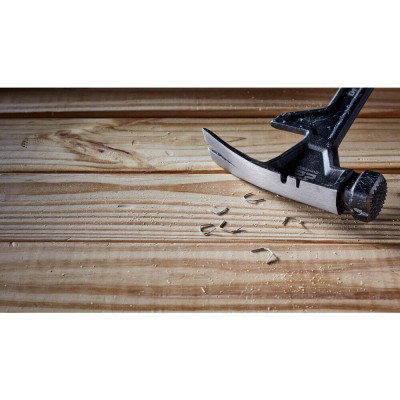 Молоток DeWALT DEM-CLAW демонтажный, цельнометаллический, 624 г, с прямым гвоздодером (DWHT51008-0) Винница - изображение 4