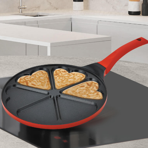 Сковородка для блинов d26см Heart индукционное дно MR-1222-A Maestro Житомир