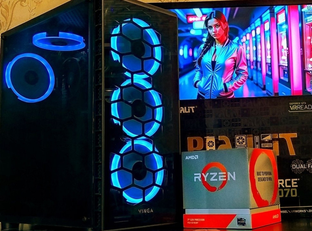 ПК GTX1070/ Ryzen 5/ 16Gb DDR4/M.2 ігровий комп'ютер AM4 Харків - фото 5