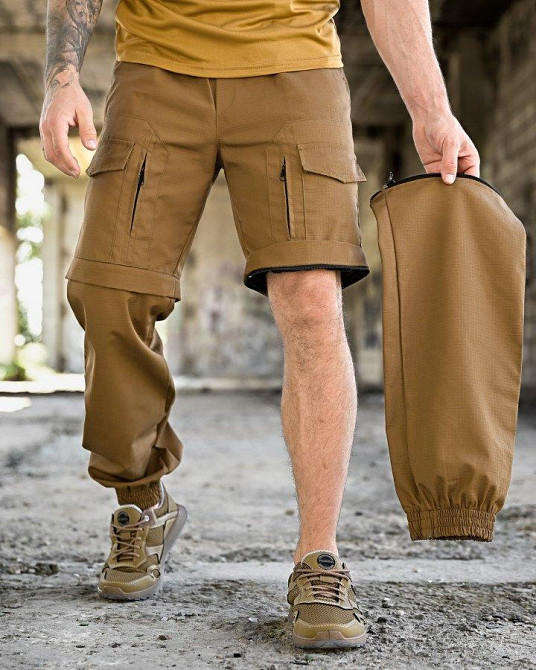 Тактические штаны шорты  джогеры MINISTERIUM кайот   ПП7806 Одесса - изображение 1