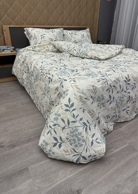 Комплект постельного белья, Decorator Isadora Полуторный 145х215 с цветочным принтом (88-001) Киев - изображение 5