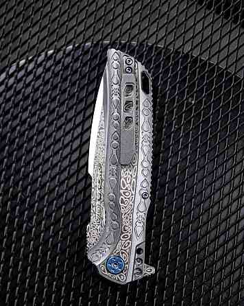 Ніж викидний damask ВТ6877 Одеса