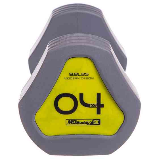 Гантель 4 кг покрытие TPU Zelart-2678-4 Киев