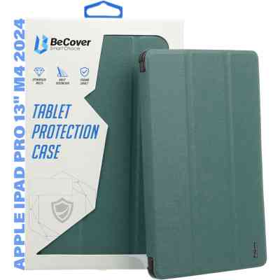 Чехол для планшета BeCover Smart Case Apple iPad Pro 13" M4 2024 Dark Green (711645) Винница