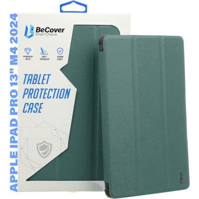 Чехол для планшета BeCover Smart Case Apple iPad Pro 13" M4 2024 Dark Green (711645) Винница - изображение 1