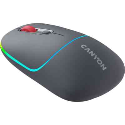 Мишка Canyon MW-22 Dual Band RGB Wireless Dark Grey (CNS-CMSW22DG) Вінниця